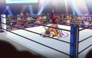 Page 414 of Kanzen Haiboku -WrestleDown- Muhai no Bijyo Wrestler ga Wana ni Hamari Ring-jou de Youshanaku Nando mo Okasareru!! | 완전 패배 -WrestleDown- 무패의 미녀 레슬러가 덫에 빠져 링 위에서 몇 번이고 무참히 범해진다!! - preview thumbnail