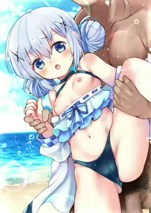 Page 15 of Mizugi Chino-chan Yagai Ecchi - preview thumbnail