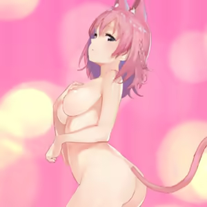 Page 3 of Mosaique Neko Waifus 3 CG - preview thumbnail
