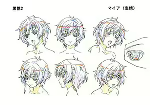 Page 16 of Kuroinu a1c Sketches Covers and Media - preview thumbnail