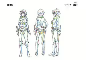 Page 17 of Kuroinu a1c Sketches Covers and Media - preview thumbnail