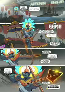 Page 6 of Hanuman - preview thumbnail