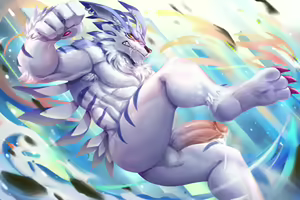 Page 8 of WereGarurumon - preview thumbnail