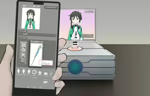 Page 251 of Anime Chara Shoukan Appli 2 Mahou Shoujo Kuli Box - preview thumbnail