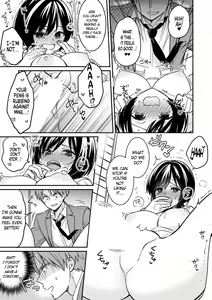 Page 9 of "Asoko no Kyunkyun ga Tomaranai noo...!" Baretara Out!? Dansou Kyonyuu ♀ to Chikan Manin Densha 2 | "That Tingling Down There Won't Stop...!" What if I get caught!? A Girl With Big Tits Being Assaulted in a Packed Train 2 - preview thumbnail