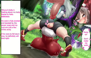 Page 46 of Haruka's womb is a master ball! Fertilization capture rate 100% Mitsuru-kun's Pokemon caught in the grass! - preview thumbnail