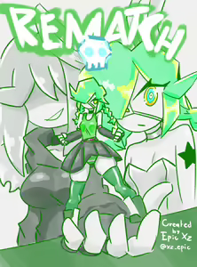 REMATCH SkullGirls Comic - hentai manga cover image