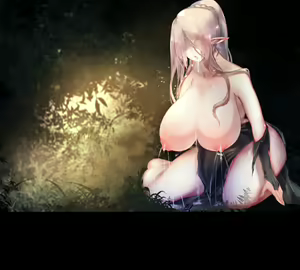 Page 299 of Hitozuma Elf ga Shokushu ni Makechau Hanashi. - preview thumbnail