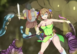 Page 100 of Magic Swordswoman Mero: Corrupted by Smelly Tentacles - preview thumbnail