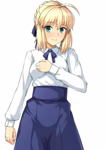 Page 24 of Saber-san Towel Ichi-mai Otokoyu e - preview thumbnail