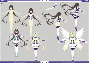 Page 31 of 光翼戦姫エクスティア 設定資料集データ - preview thumbnail