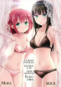 Kurosawa-san-chi no Houseki Shimai | Convivencia entré las hermanas Kurosawa — hentai manga cover on Fhentai
