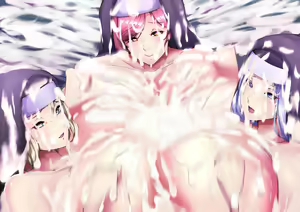 Page 300 of Isekai Sister Harem Paizuri 2 ~Isekai ni Tobasarete Kami no Otsukai to shite Bakunyuu Sister-tachi ni Harem Paizuri de Gohoushi Tairyou Sakusei sareru Ohanashi 2~ - preview thumbnail