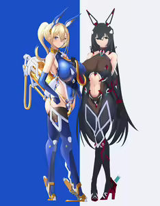 Page 22 of Original Bunny suit Mecha girls - preview thumbnail
