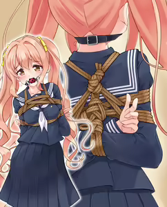 Page 34 of Chakui Kinbaku CG Shuu Nawa no Kanata 2021C - preview thumbnail