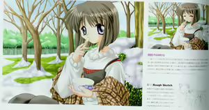 Page 64 of Kanon Fanbook - preview thumbnail