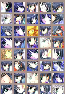 Page 117 of Kanon Visual Fan Book - preview thumbnail