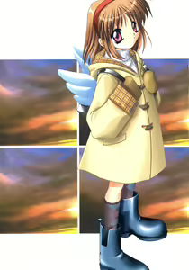 Page 3 of Kanon Visual Fan Book - preview thumbnail