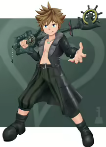 Page 3 of Kingdom Hearts - Pirate Sora - preview thumbnail