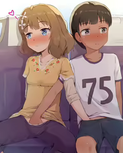 Page 2 of Ensoku-chuu no Bus no Koubu Zaseki de, Itsumo no o Kossori to - preview thumbnail