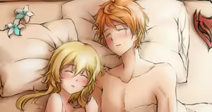 Childe x Lumine Junai Combi no H — hentai manga cover on Fhentai
