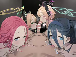 Page 10 of Game Kaihatsubu ni Chikubi Name W Fella Shite Morau - preview thumbnail