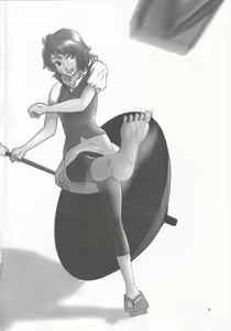 Page 3 of Spats o Haita Kogasa-chan Goudou - preview thumbnail