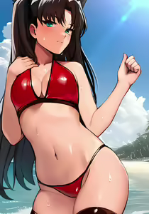Slingshot TOHSAKA Rin — hentai manga cover on Fhentai