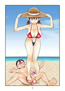 Page 2 of Denma Kyoudai & Juumai in Beach | Electric Massage Siblings & Cousins at the Beach - preview thumbnail