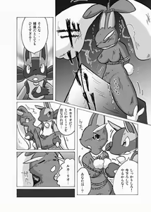 Page 4 of Lucario and Lopunny doujin - preview thumbnail