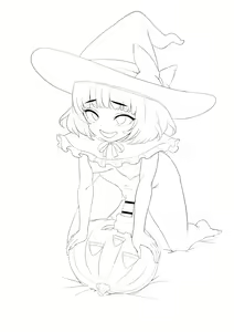 Page 9 of Halloween de Kabocha Onaho na Futanari-chan - preview thumbnail