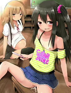 Page 218 of Ninshin Shoujo "Mesugaki datte Haramitai!" - Pregnant girl, even a female kid seems to be pregnant. - preview thumbnail