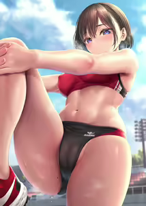 Rikujou Stretch JK-san — hentai manga cover on Fhentai