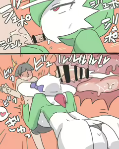 Page 6 of Choushin Bakunyuu Mizugi Gardevoir ni Shotatachi ga Kuwareru manga - preview thumbnail