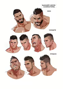 Page 64 of Summer Men vol.3 Muscle milk bath - preview thumbnail