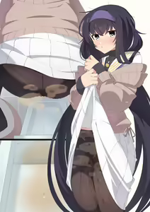 Page 10 of Yogoreta Pants to Tights o Misete kureru Kozeki Ui-chan - preview thumbnail