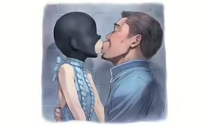 Page 8 of Kiss-Off Kai Suru Dare Ka ♥ - preview thumbnail