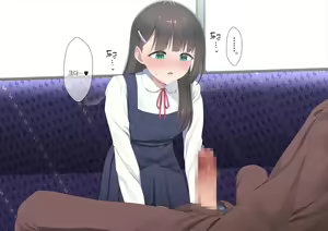 Page 17 of Densha de Bokki o Mitsukeru Otokonoko | 전철에서 발기 자지를 발견한 낭자애 - preview thumbnail
