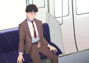 Page 34 of Densha de Bokki o Mitsukeru Otokonoko | 전철에서 발기 자지를 발견한 낭자애 - preview thumbnail