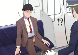 Page 35 of Densha de Bokki o Mitsukeru Otokonoko | 전철에서 발기 자지를 발견한 낭자애 - preview thumbnail