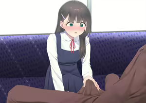 Page 45 of Densha de Bokki o Mitsukeru Otoko no Ko | Seorang Trap Yang Menjumpai Penis Eregsi Di Kereta - preview thumbnail