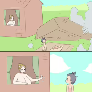 Page 8 of Huff! Puff! Blow! & Thereafter - preview thumbnail
