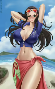 Page 7 of September_Robin_ONE PIECE_process_preview_ Pt9 NSFW（All） - preview thumbnail