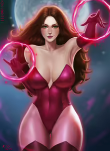 Page 12 of July_Wanda_Scarlet Witch_process_ Pt3 NSFW - preview thumbnail
