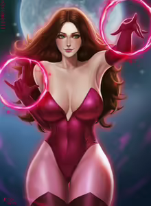 Page 14 of July_Wanda_Scarlet Witch_process_ Pt3 NSFW - preview thumbnail