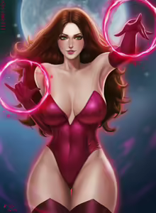 Page 16 of July_Wanda_Scarlet Witch_process_ Pt3 NSFW - preview thumbnail