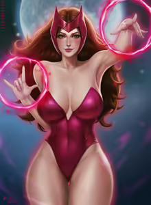 Page 57 of July_Wanda_Scarlet Witch_process_ Pt3 NSFW - preview thumbnail