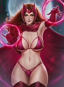 Page 92 of July_Wanda_Scarlet Witch_process_ Pt3 NSFW - preview thumbnail