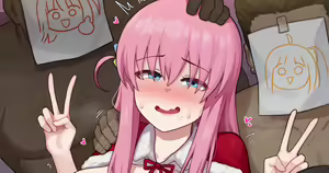 Bocchi-chan's Christmas fan meet — hentai manga cover on Fhentai