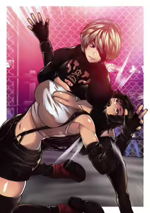 Page 4 of Square off! 2B vs Tifa - preview thumbnail